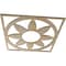 Ekena Millwork Blume Wood Fretwork Pierced Ceiling Medallion, Hickory, 16"OD x 5 1/2"ID x 1/4"T CMWP16X16X0250BLHI - alternate 3